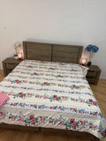 King COMFORTER IN GLACÉ COTTON