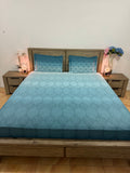 Ombré Fitted Super King pure cotton