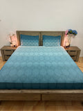 Ombré Fitted Super King pure cotton
