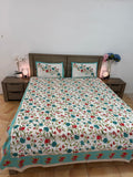 Big Queen cotton flat bedsheet