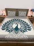 Big Queen cotton flat bedsheet