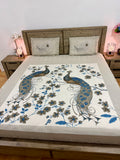 Big Queen cotton flat bedsheet