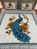 Big Queen cotton flat bedsheet