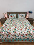 Big Queen cotton flat bedsheet