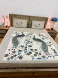 Big Queen cotton flat bedsheet