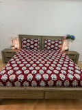 Fitted Super king Glace cotton(Check description)