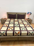 Fitted Superking pure-cotton(Jaipuri print)