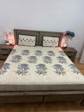 Queen flat pure cotton