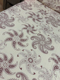 XL Jumbo Super King Flat glacé cotton